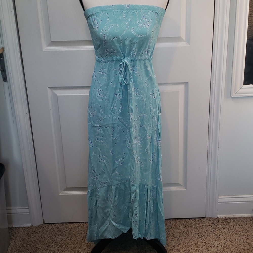 Piccola Bella Southampton Strapless Maxi Dress NWOT